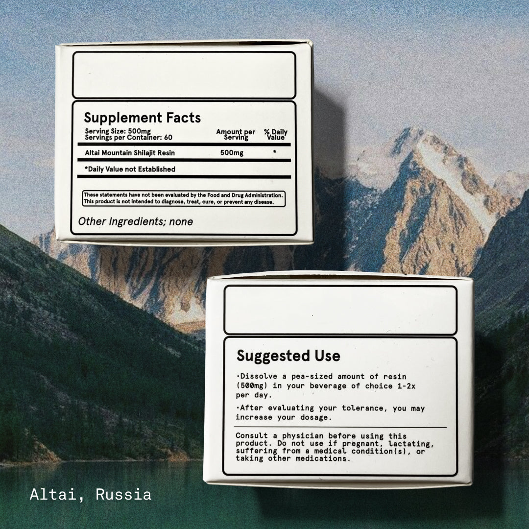 Shilajit Resin
